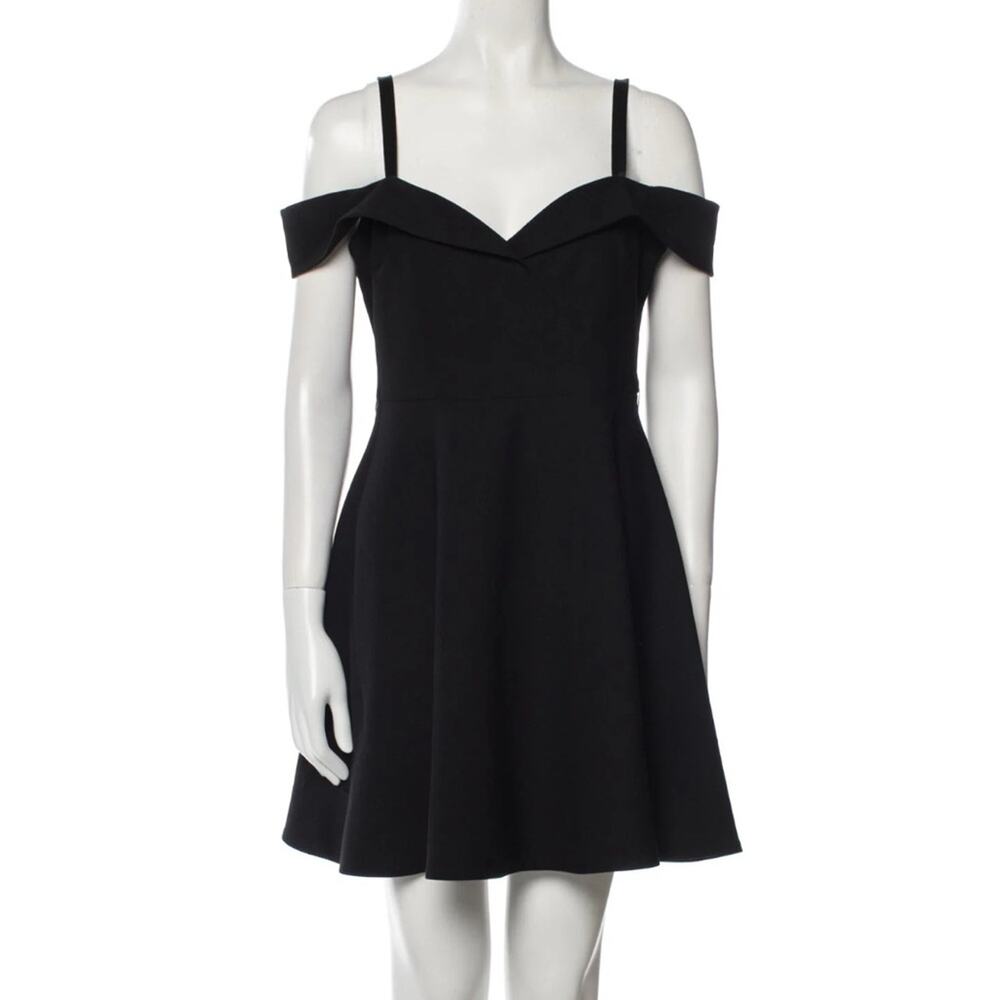 Cinq à Sept Black Mini Dress